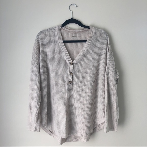 American Eagle Outfitters Tops - American Eagle long sleeve plush shirt